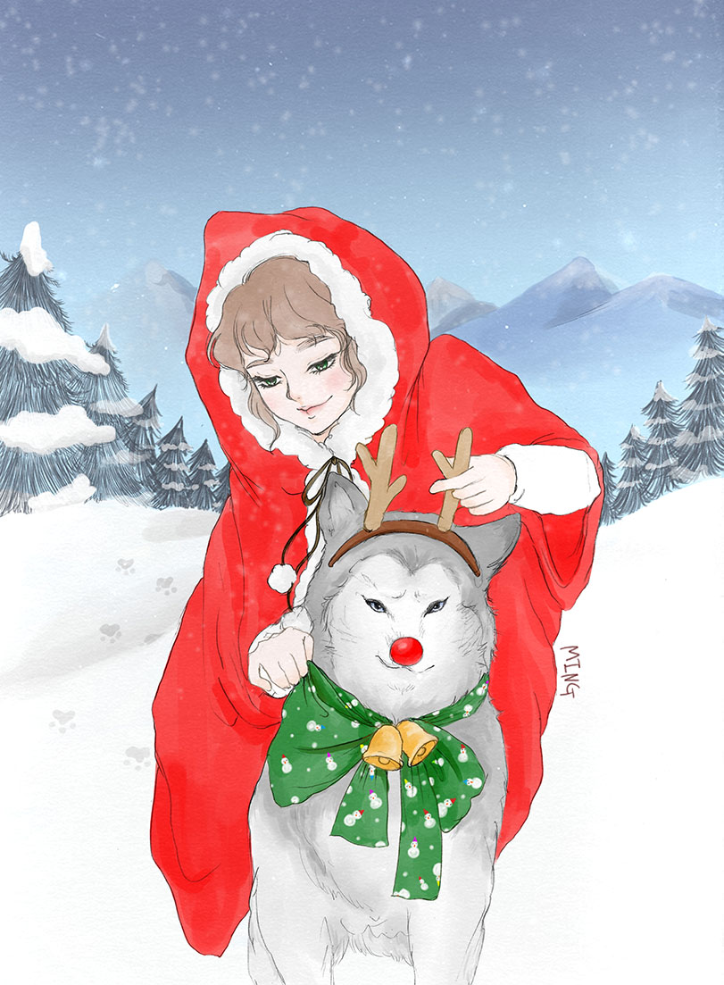 늑대와 빨간망토 크리스마스